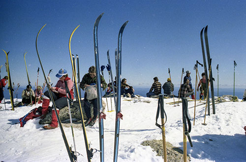 Kosciuszko summit via X-country skiing