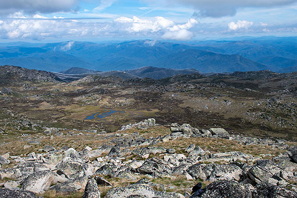 View from Kosciuszko summit